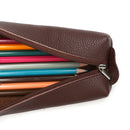 Leather pen case____B23-338