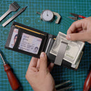 Leather Card holder men wallet——X81601