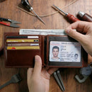 men leather wallet——X61605