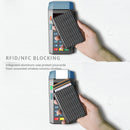 Pop up Air Tag Leather Wallet with Money Clip  for men——X42603