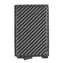 Pop up Air Tag Leather Wallet with Money Clip  for men——X42603