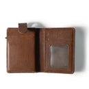 Pop up Air Tag Leather Wallet with Money Clip——X42606