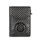 Pop up Air Tag Leather Wallet with Money Clip ——X42602