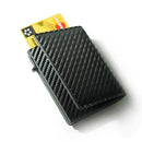 Pop up Air Tag Leather Wallet with Money Clip ——X42602