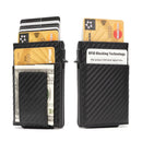 Carbon fiber aluminum case wallet——X5091