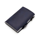 pop-up aluminum wallet  leather purse——X5098