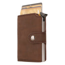 luminum Card Holder  men's pop up wallet----X5096