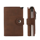 luminum Card Holder  men's pop up wallet----X5096