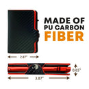 pop-up aluminum wallet  leather purse——X5098