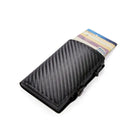 pop-up aluminum wallet  leather purse——X5098