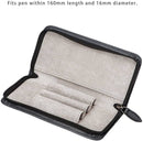 Leather pen case Suitable for 3 pen bags independent slot storage box——X42710