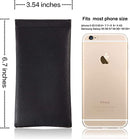 Fashion simple leather Glasses case and  phone bag——X42604