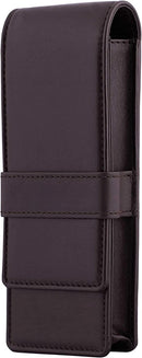 Leather pen case suitable for three ballpoint pens and pencils——X42708