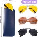 Leather Eyeglass Case, Glasses case Travel Sunglasses——X42702