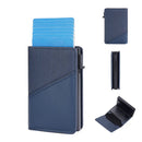 Customized Leather Pop Up Card Holder Wallet ——X5099