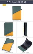 Customized Leather Pop Up Card Holder Wallet ——X5099