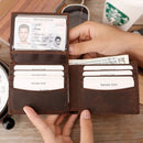 Leather men wallet——X0607