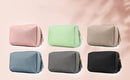 Large Vegan Leather Makeup Bag Zipper Pouch Travel Cosmetic Organizer for Women and Girls  5048