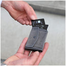 Aluminium cardholder wallet