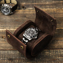 New Watch Box 1 Piece Crazy Horse Leather Outdoor Travel Removable and Convenient Watch Storage Box CF1144