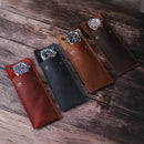Leather watch case for apple watch crazy horse leather watch universal simple leather case CF1110