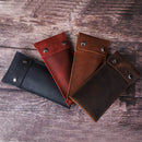 Leather watch case for apple watch crazy horse leather watch universal simple leather case CF1110