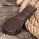 Watch Box Crazy Horse Leather Retro Creative Leather High-end Zipper Watch Leather Case
