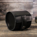 Leather Watch Box Black Single Pack Outdoor Travel Creative Watch Box