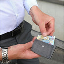 Aluminium cardholder wallet