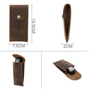 Suitable for apple apple watch watch protective cover crazy horse leather simple creative watch leather case