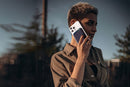 Magnetic iPhone Wallet eather Phone Card Holder——X41901