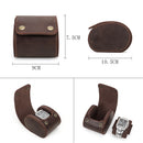 Crazy Horse Leather Watch Box Single Pack Retro Portable Creative Watch Box