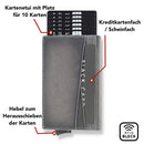 Aluminium cardholder wallet