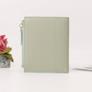 Printed pattern can be simple zipper wallet b21-423