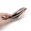 Large capacity loose-leaf button wallet RFID anti-theft wallet M21-002