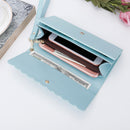 Ladies Clutch Tri-fold Multifunctional Mobile Phone Clutch RFID Anti-magnetic Wallet  M21-033