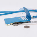 Snake Print Zip Card Holder with Lanyard b21-786