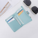 Womens Rfid Blocking Small Compact Bifold PU Leather Pocket Wallet Ladies Mini Purse with b19-944