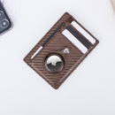 Large capacity card holder with Airtag B21-365