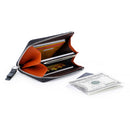 Men's Short Organ Zip Card Holder B21-821