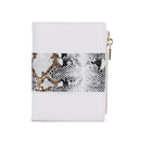 Snake Print Zipper PU Wallet b21-422
