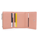 New Ladies Short Wallet Card Holder Snap Simple Tri-fold Multi-card Coin Purse m21-106