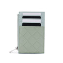 Rhombus Ladies Card Holder Wallet Zipper Short Zipper Simple Multiple Card Slots  M21-101