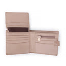 Large capacity loose-leaf button wallet RFID anti-theft wallet M21-002