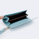 Ladies Clutch Tri-fold Multifunctional Mobile Phone Clutch RFID Anti-magnetic Wallet  M21-033