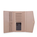 Tri-fold long women's wallet zipper large capacity B21-830
