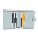 Bi-fold card slot zipper pocket wallet M21-98
