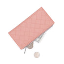 Checkered pattern new ladies wallet long wallet wallet simple  M21-121