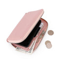 New Wallet Ladies Long Wallet Large Capacity Zipper Clutch Fashion Stone Pattern Coin Coin Phone Bag m22-004