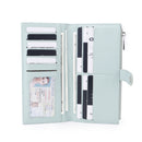 Wholesale genuine leather wallet women's long niche design new women's multifunctional folding wallet m21-97